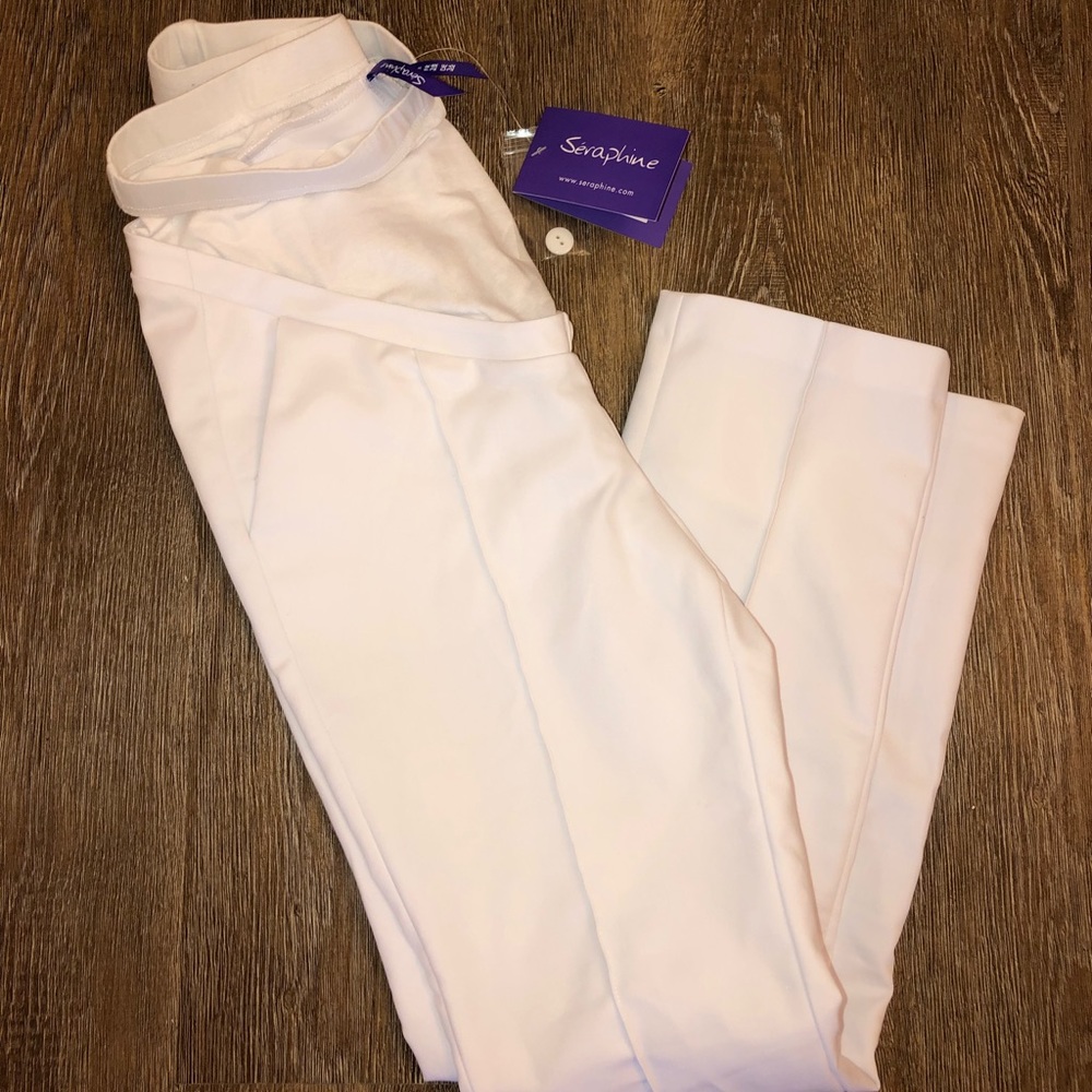 White Séraphine Maternity Pant